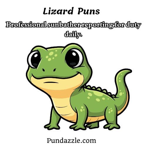 Lizard Puns