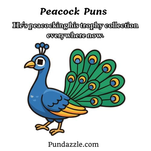 Peacock Puns